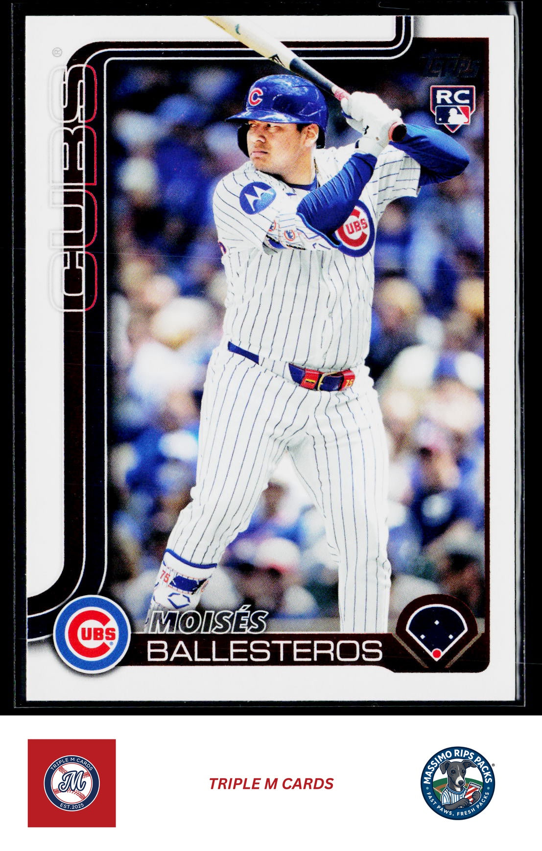 2025 Topps Update #US262 Moisés Ballesteros