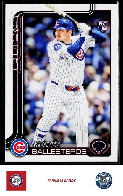 2025 Topps Update #US262 Moisés Ballesteros
