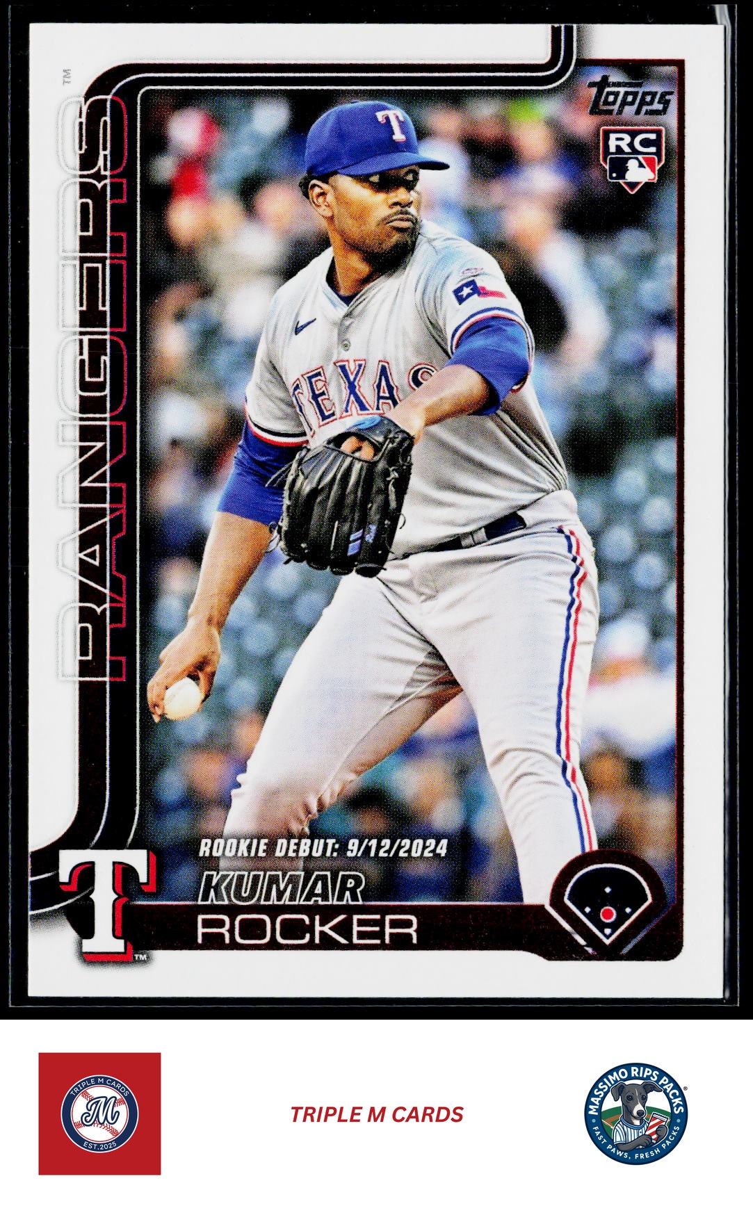 2025 Topps Update #US264 Kumar Rocker