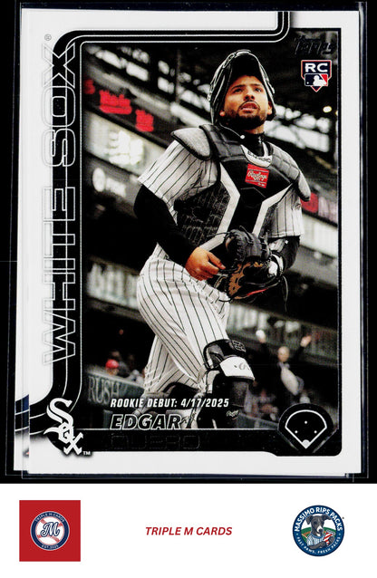 2025 Topps Update #US325 Edgar Quero