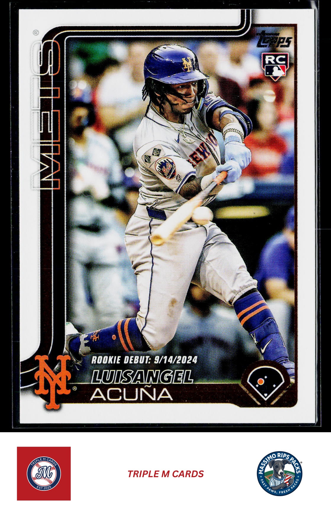 2025 Topps Update #US336 Luisangel Acuña
