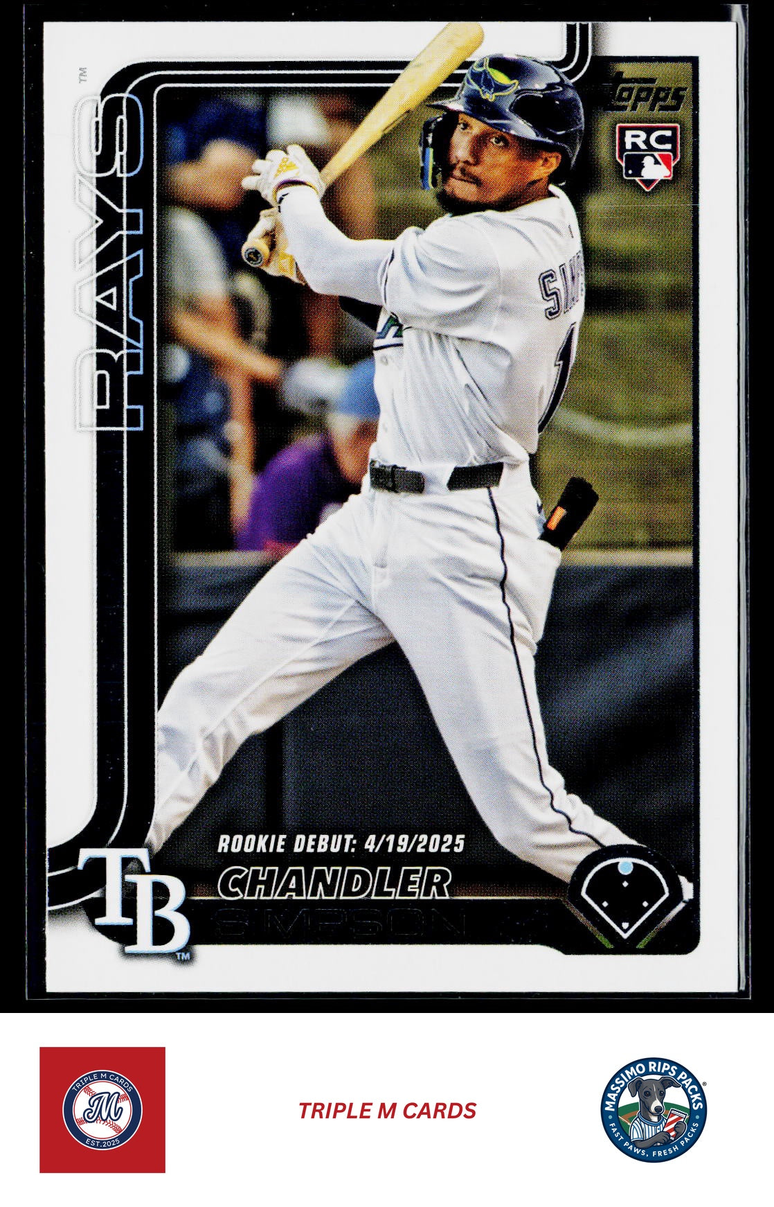 2025 Topps Update #US349 Chandler Simpson