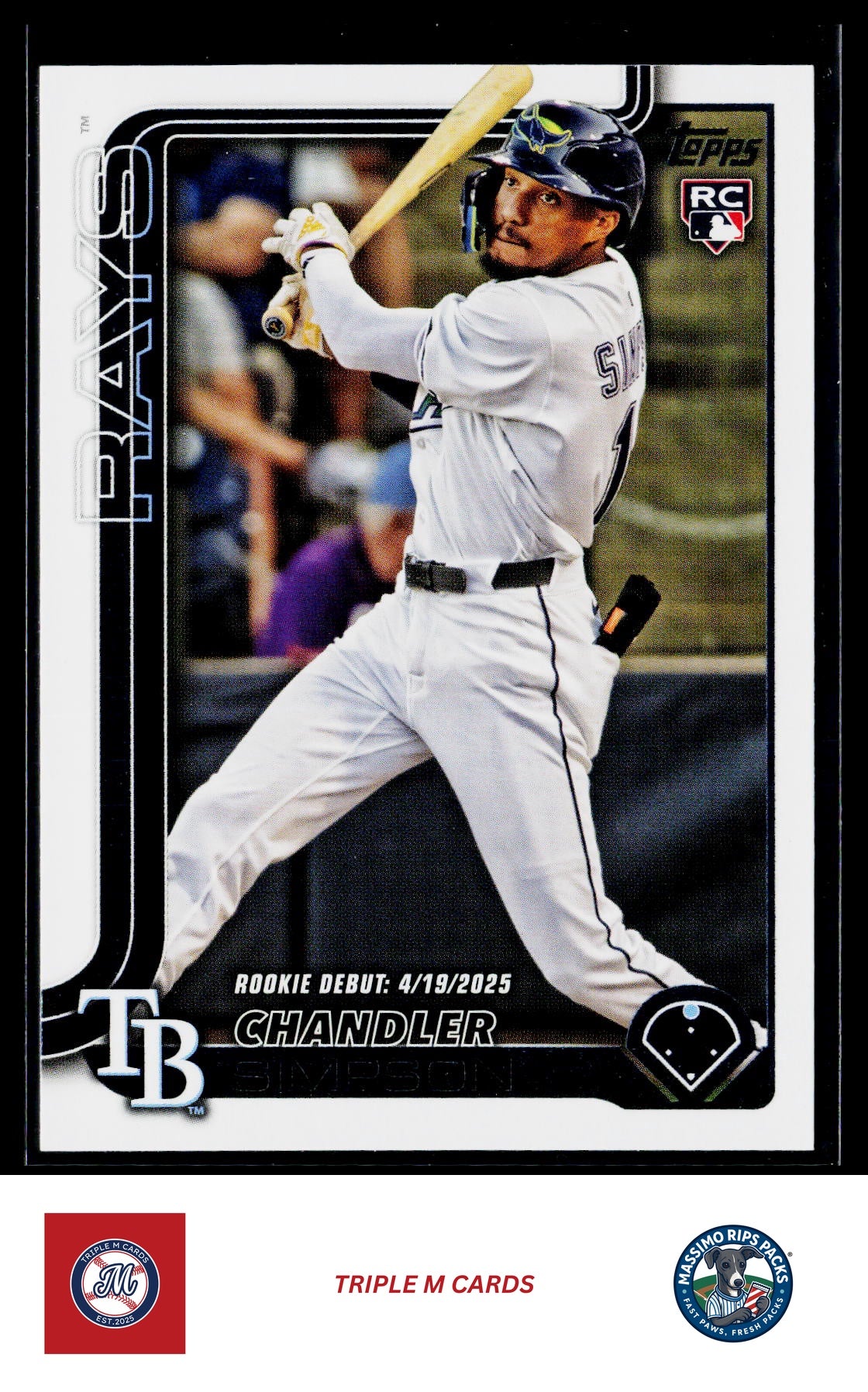 2025 Topps Update #US349 Chandler Simpson