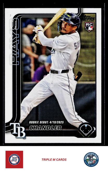 2025 Topps Update #US349 Chandler Simpson