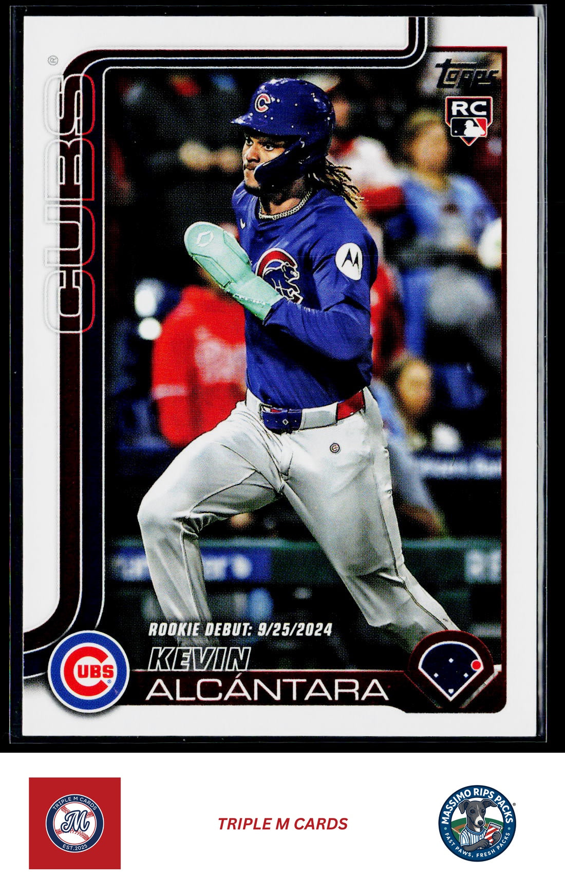 2025 Topps Update #US128 Kevin Alcántara
