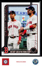 2025 Topps Update #US241 Beantown Boys (Marcelo Mayer / Kristian Campbell)
