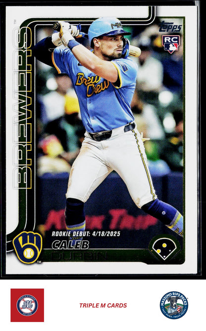 2025 Topps Update #US59 Caleb Durbin