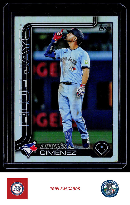 2025 Topps Update #US75 Andrés Giménez Holo Foil