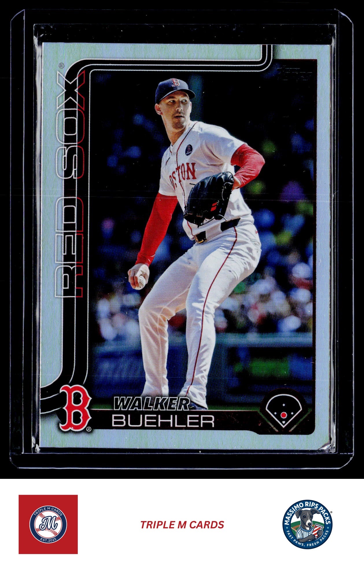 2025 Topps Update #US103 Walker Buehler Holo Foil