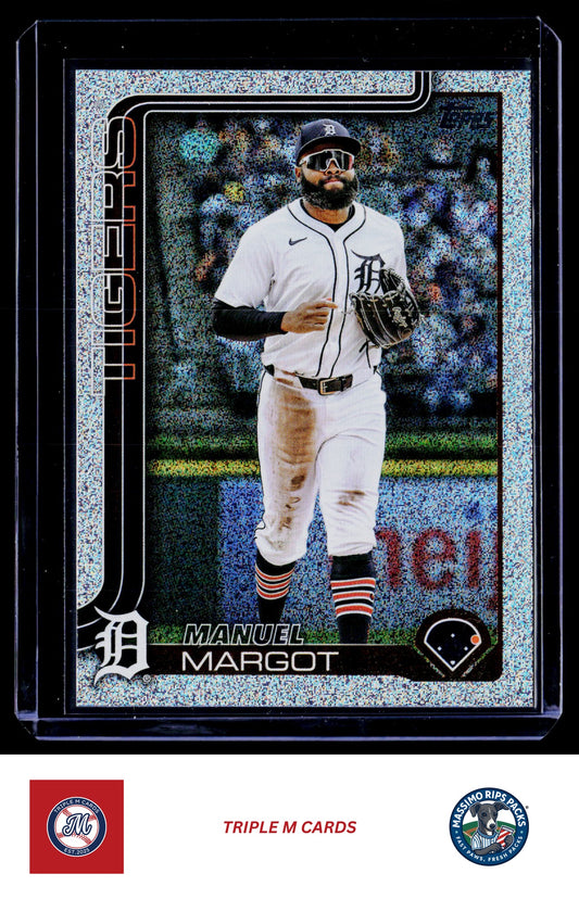 2025 Topps Update #US42 Manuel Margot Sandglitter