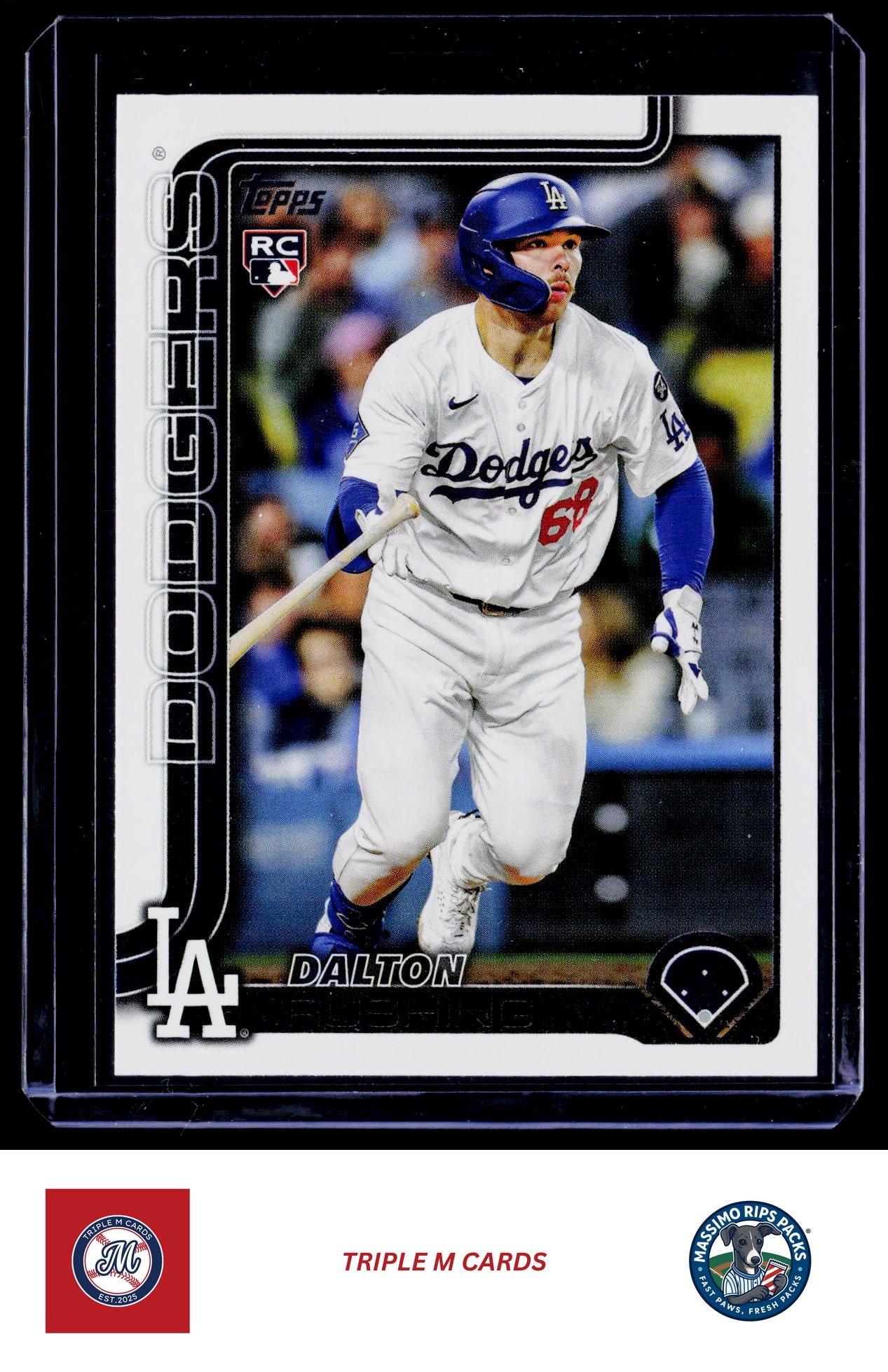 2025 Topps Update #US38 Dalton Rushing