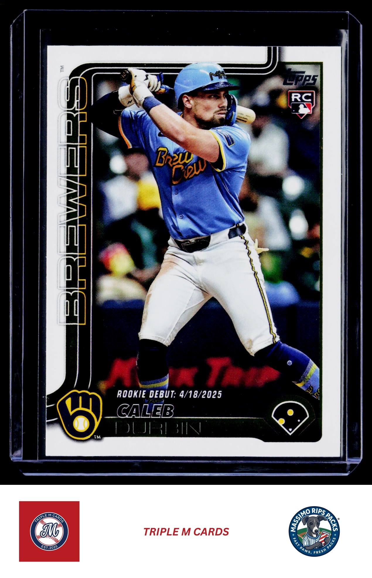 2025 Topps Update #US59 Caleb Durbin