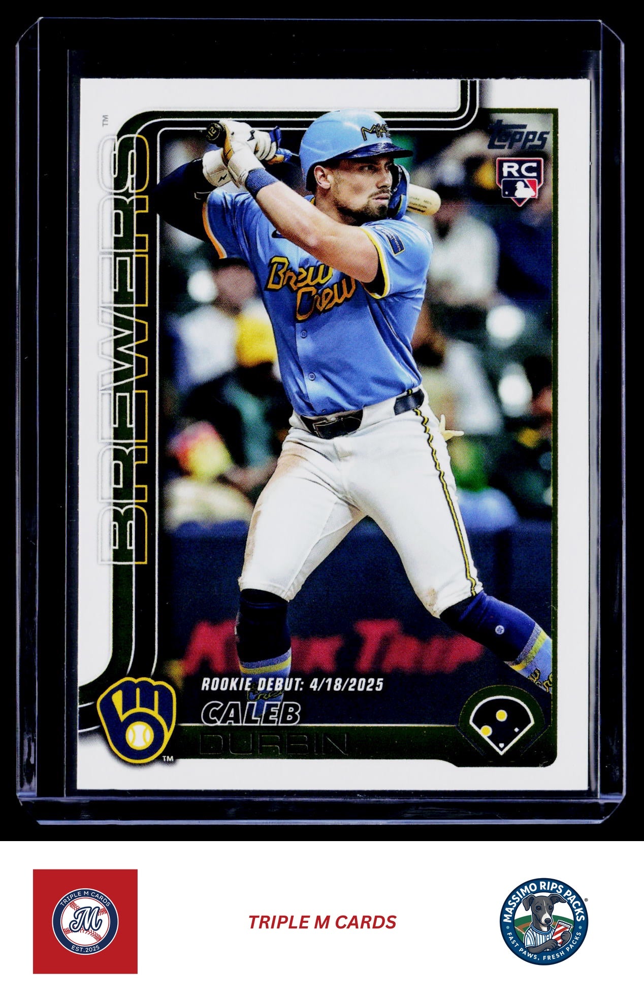 2025 Topps Update #US59 Caleb Durbin