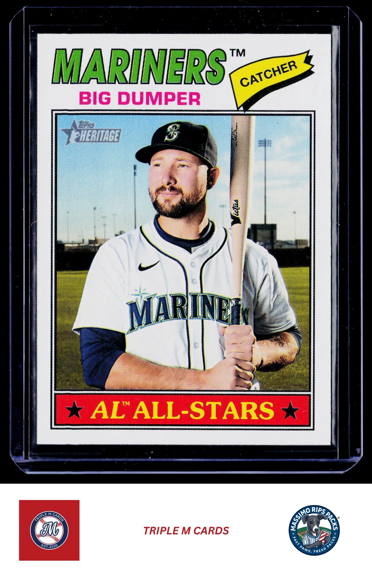 2026 Topps Heritage #269d Cal Raleigh