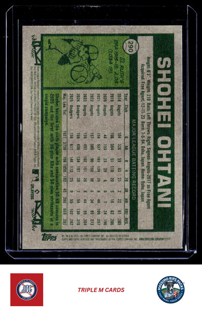 2026 Topps Heritage #290 Shohei Ohtani
