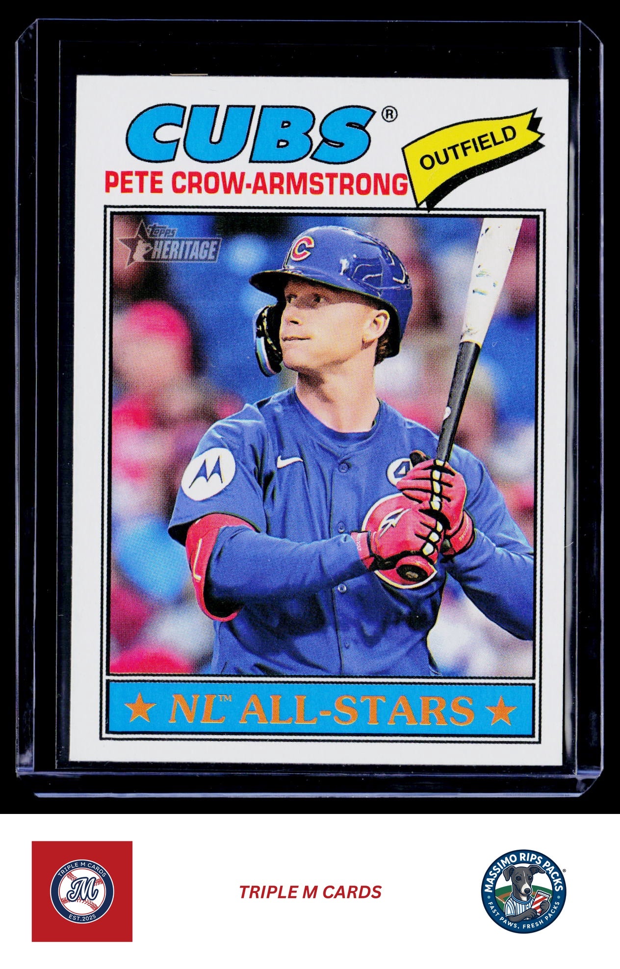 2026 Topps Heritage #261 Pete Crow-Armstrong