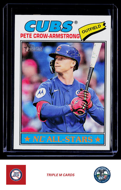 2026 Topps Heritage #261 Pete Crow-Armstrong