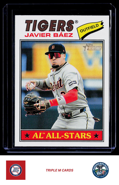 2026 Topps Heritage #107 Javier Báez