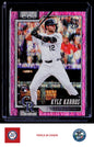 2026 Topps #334 Kyle Karros Pink Diamante Foil