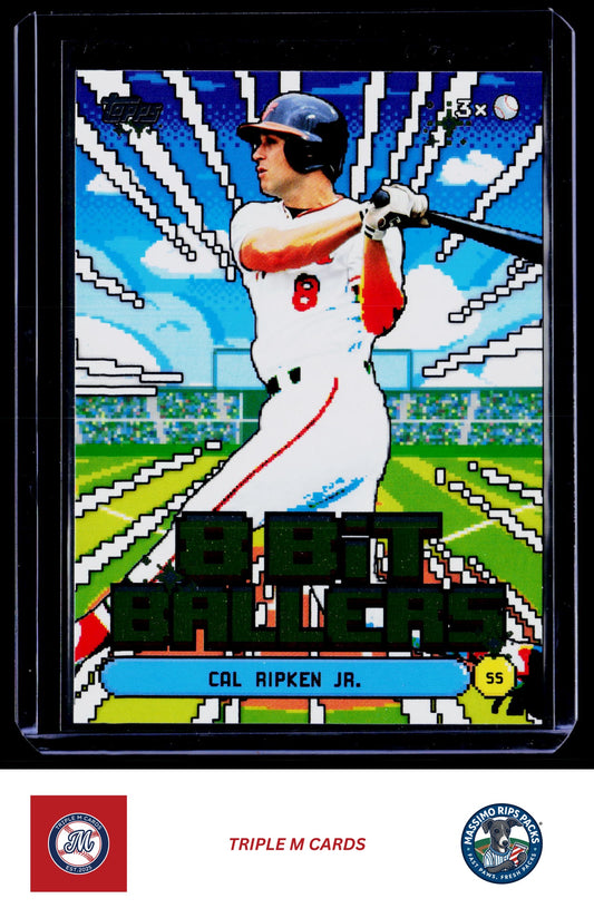 2026 Topps #8B-15 Cal Ripken Jr. 8 Bit Ballers