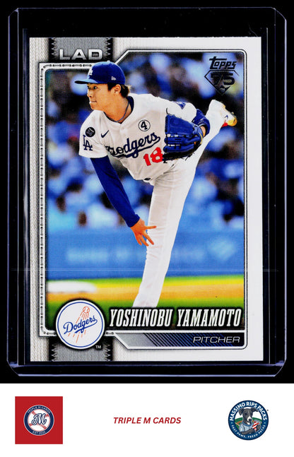 2026 Topps #90 Yoshinobu Yamamoto