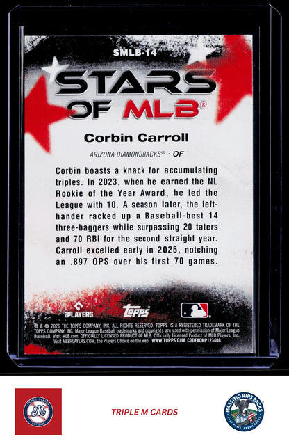 2026 Topps #SMLB-14 Corbin Carroll Stars of MLB