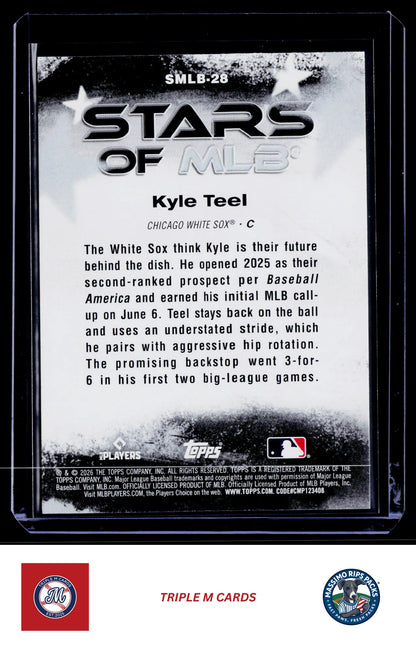 2026 Topps #SMLB-28 Kyle Teel Stars of MLB