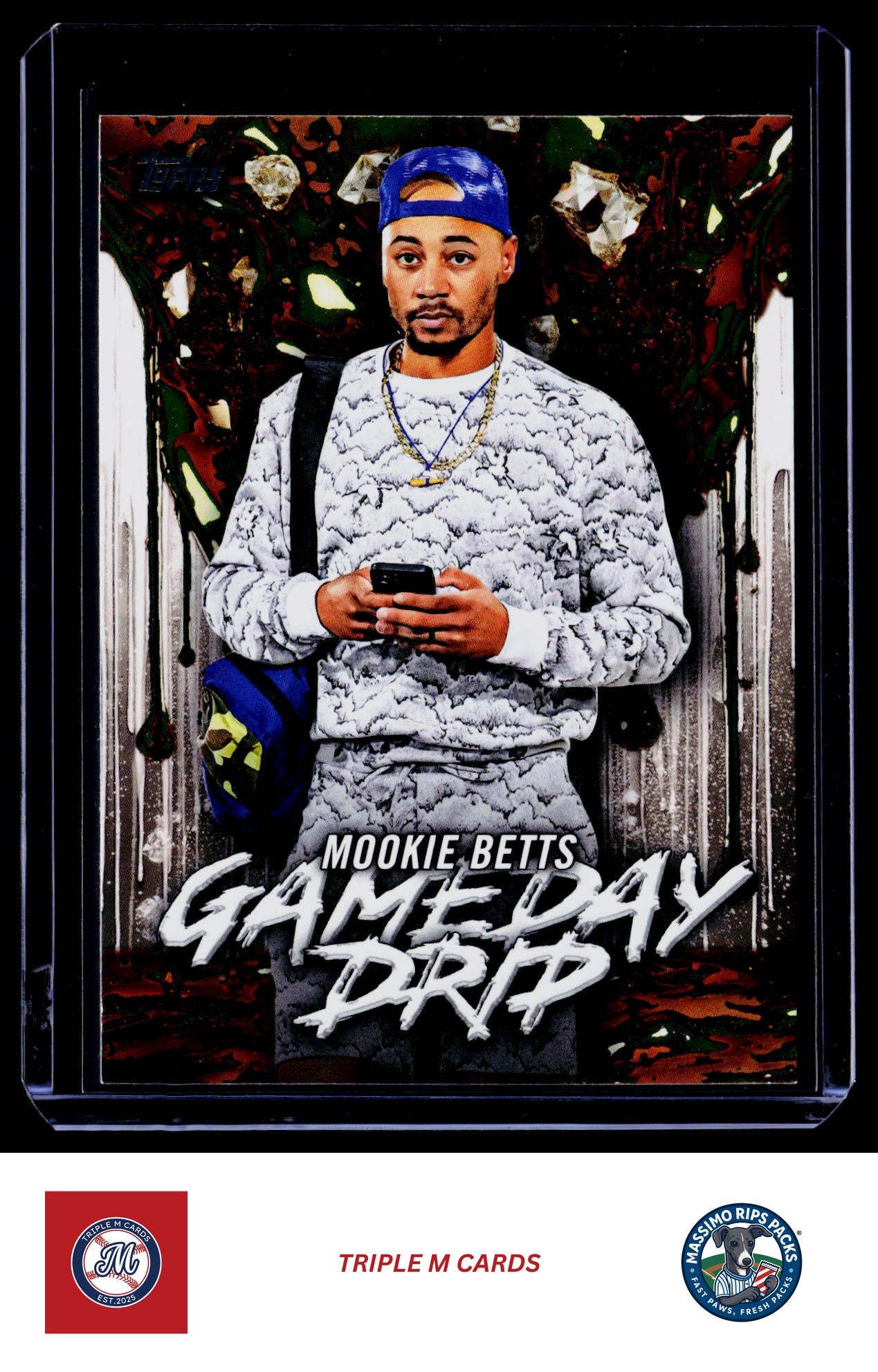 2026 Topps #GD-16 Mookie Betts Gameday Drip