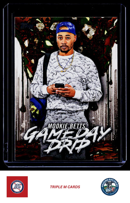 2026 Topps #GD-16 Mookie Betts Gameday Drip