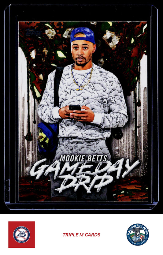 2026 Topps #GD-16 Mookie Betts Gameday Drip