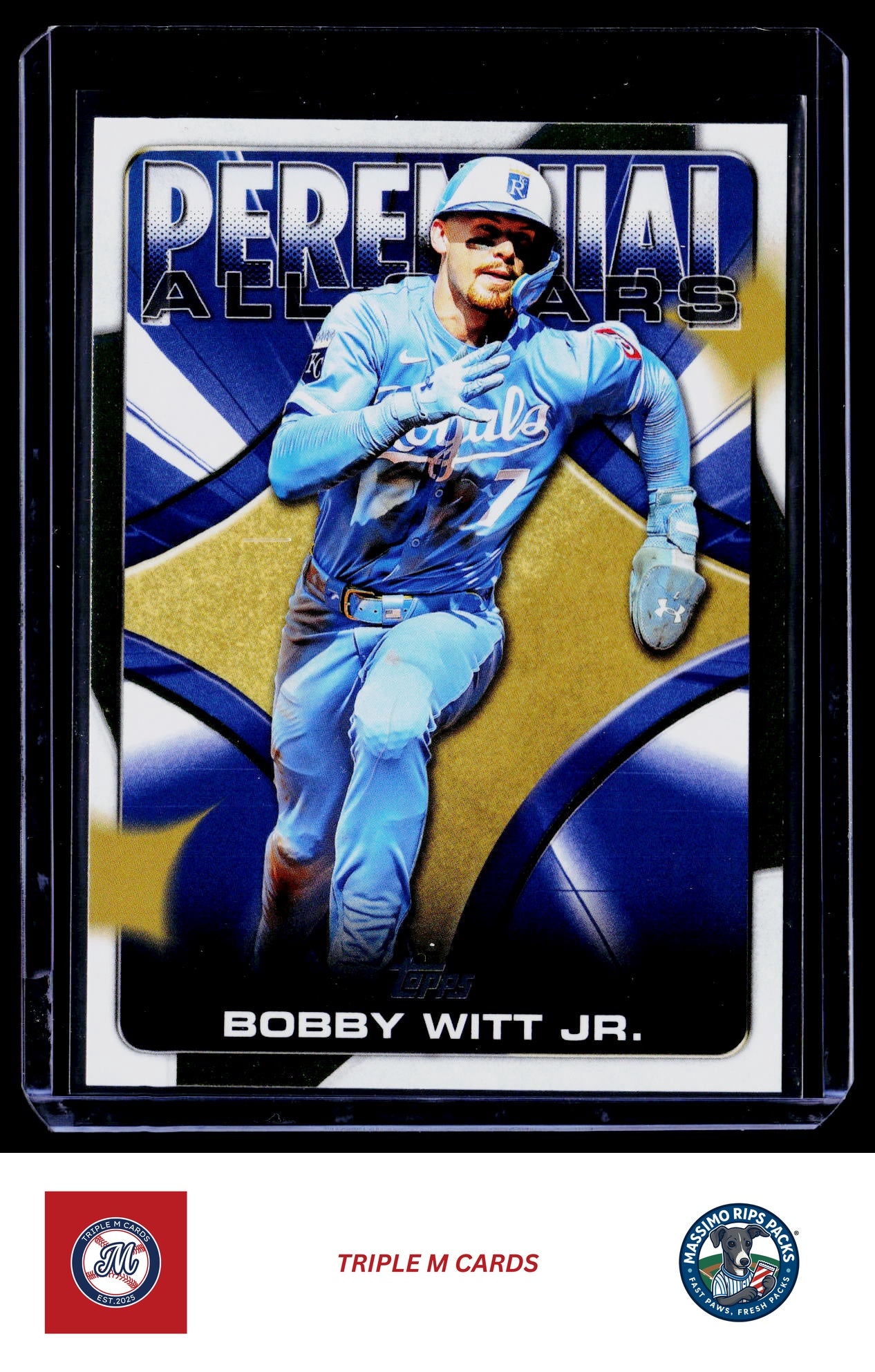2026 Topps #PAS-18 Bobby Witt Jr. Perennial All Stars