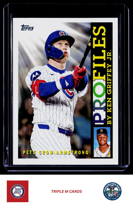 2026 Topps #TP-13 Pete Crow-Armstrong Topps Profiles