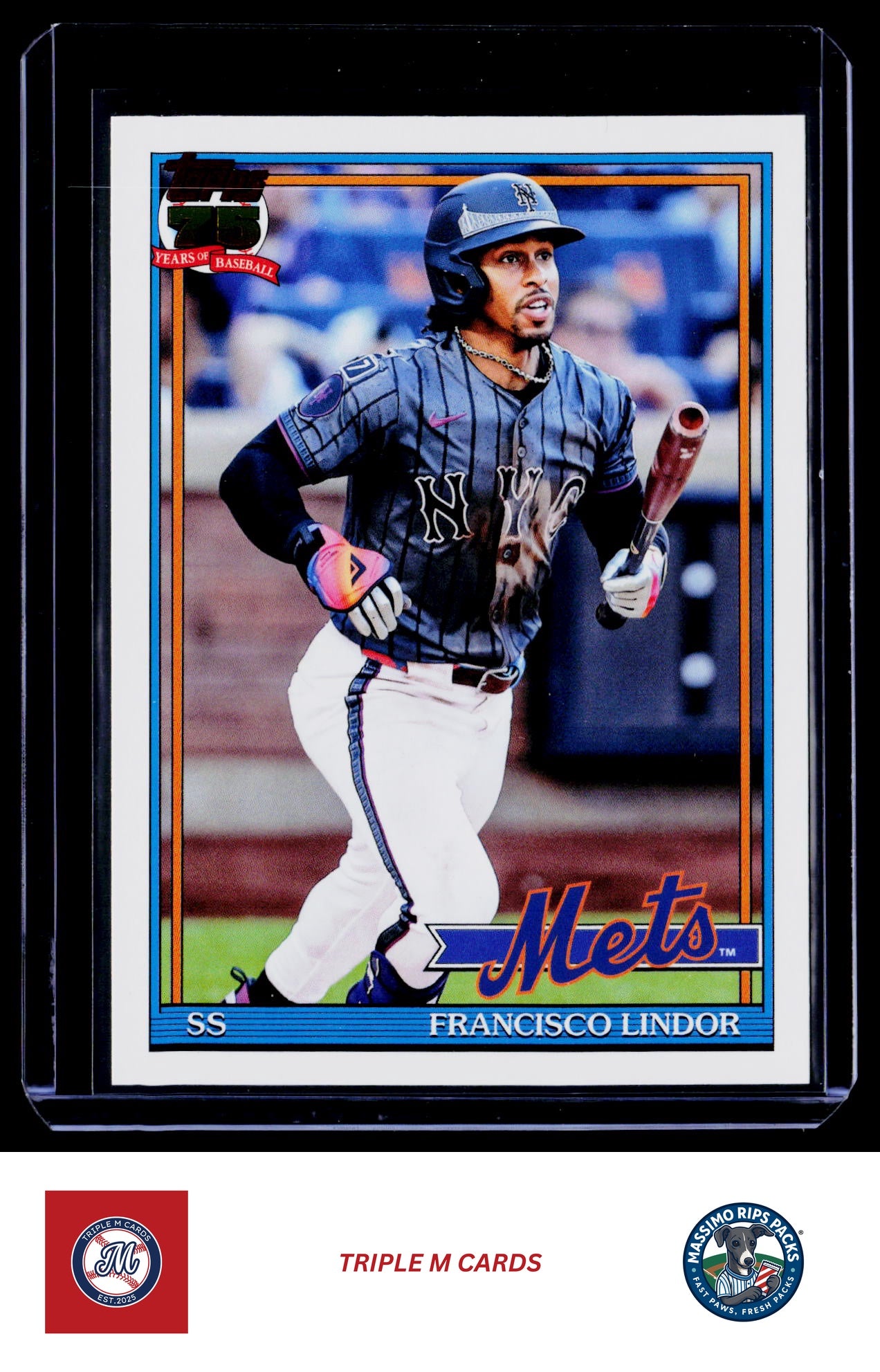 2026 Topps #T91-19 Francisco Lindor