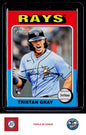 2024 Topps Heritage #607 Tristan Gray Green Border