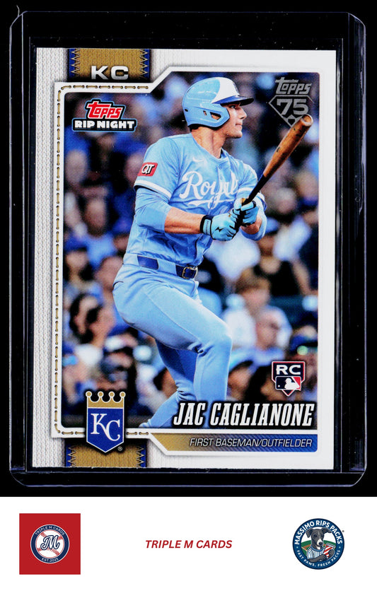 2026 Topps Rip Night #BB23 Jac Caglianone