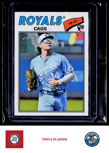 2026 Topps Heritage #136c Jac Caglianone