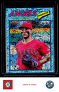 2026 Topps Heritage #188 Zach Neto Chrome Light Blue Sparkle Refractors