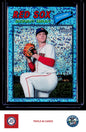 2026 Topps Heritage #162 Sonny Gray Chrome Light Blue Sparkle Refractors
