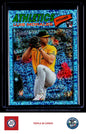 2026 Topps Heritage #67 Luis Morales Chrome Light Blue Sparkle Refractors