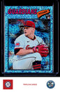 2026 Topps Heritage #242 Parker Messick Chrome Light Blue Sparkle Refractors