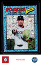 2026 Topps Heritage #26 Jaden Hill Chrome Light Blue Sparkle Refractors