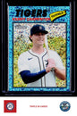 2026 Topps Heritage #343 Kerry Carpenter Chrome Light Blue Sparkle Refractors