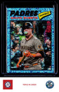 2026 Topps Heritage #127 Gavin Sheets Chrome Light Blue Sparkle Refractors