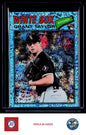 2026 Topps Heritage #329 Grant Taylor Chrome Light Blue Sparkle Refractors