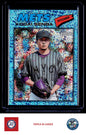 2026 Topps Heritage #317 Kodai Senga Chrome Light Blue Sparkle Refractors