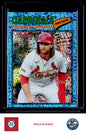 2026 Topps Heritage #95 Brendan Donovan Chrome Light Blue Sparkle Refractors