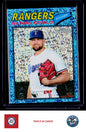 2026 Topps Heritage #40 Nathan Eovaldi Chrome Light Blue Sparkle Refractors