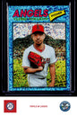 2026 Topps Heritage #167 Yusei Kikuchi Chrome Light Blue Sparkle Refractors