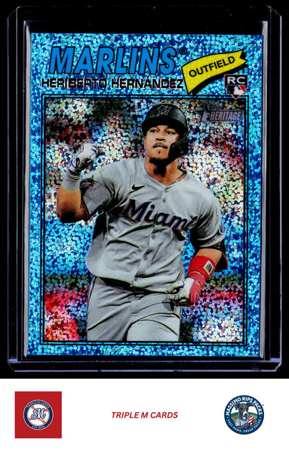 2026 Topps Heritage #323 Heriberto Hernández