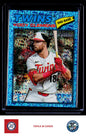 2026 Topps Heritage #321 Kody Clemens Chrome Light Blue Sparkle Refractors